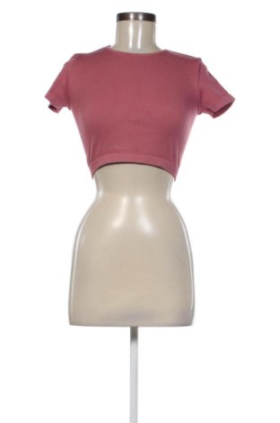 Damski T-shirt Sinsay, Rozmiar S, Kolor Popielaty róż, Cena 24,00 zł, #137994346