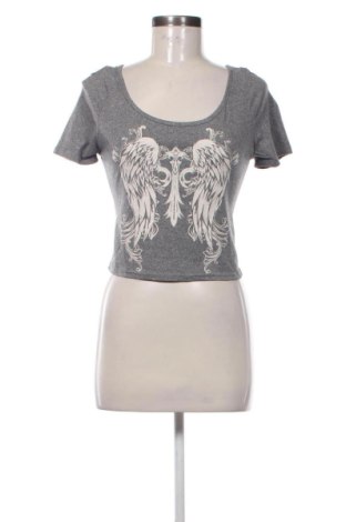 Damen T-Shirt Romwe, Größe S, Farbe Grau, Preis € 8,57, #137995570