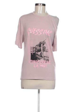 Tricou de femei Guess, Mărime M, Culoare Mov deschis, Preț 131,23 Lei, #138021865