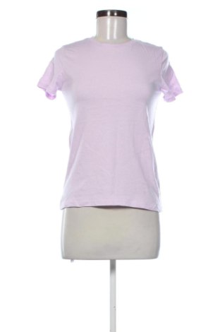 Damski T-shirt Sinsay, Rozmiar XXS, Kolor Fioletowy, Cena 33,87 zł, #138028393