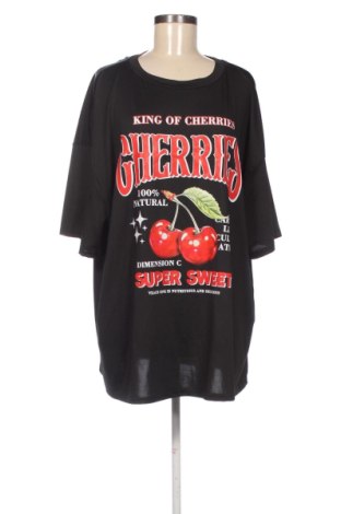 Tricou de femei SHEIN, Mărime 4XL, Culoare Negru, Preț 31,00 Lei, #138029514