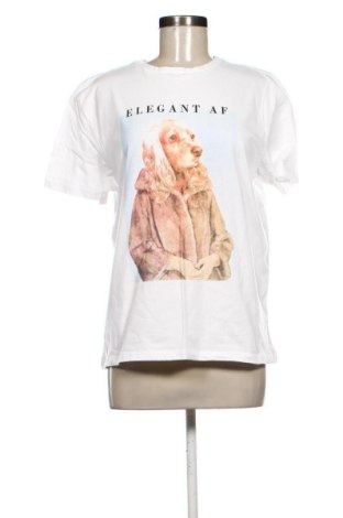 Γυναικείο t-shirt Sinsay, Μέγεθος M, Χρώμα Λευκό, Τιμή 8,00 €, #138030716