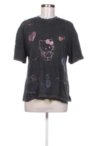 Damski T-shirt Zara, Rozmiar S, Kolor Szary, Cena 45,00 zł, #138032434