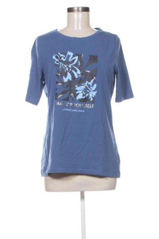 Damski T-shirt S.Oliver, Rozmiar L, Kolor Niebieski, Cena 42,75 zł, #138051618