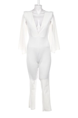 Dámsky dlhý overal Boohoo, Veľkosť XS, Farba Biela, Cena  15,00 €, #137982390