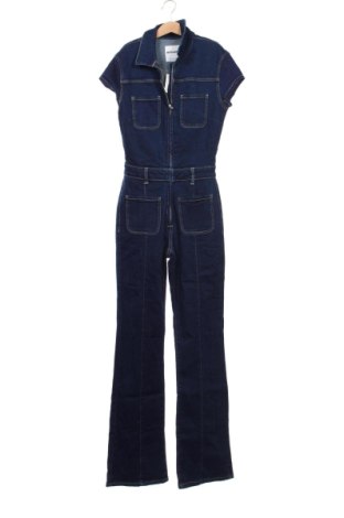 Langer Damen-Overall Bershka, Größe XS, Farbe Blau, Preis 24,00 €, #138022230