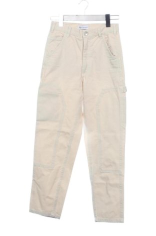 Női farmernadrág Zara, Méret XXS, Szín Ekrü
, Ár 4 999 Ft, #137990841