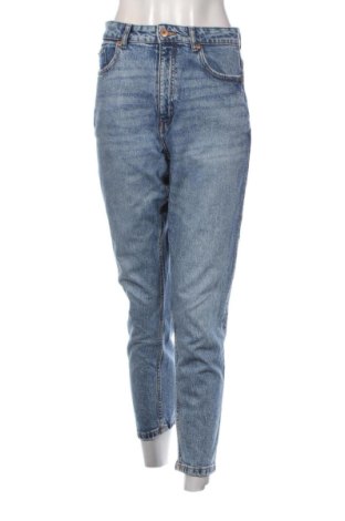Damskie jeansy Zara, Rozmiar S, Kolor Niebieski, Cena 78,23 zł, #137993258