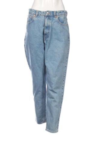 Damskie jeansy Zara, Rozmiar L, Kolor Niebieski, Cena 158,33 zł, #137993612