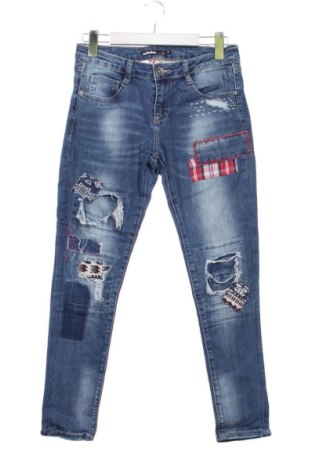 Damskie jeansy Unbranded, Rozmiar M, Kolor Niebieski, Cena 33,87 zł, #137993786