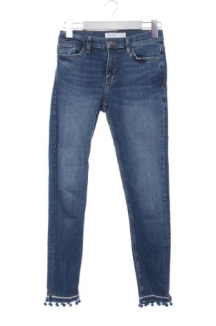 Damskie jeansy Zara, Rozmiar S, Kolor Niebieski, Cena 76,20 zł, #137995629