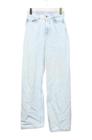 Damskie jeansy Zara, Rozmiar XS, Kolor Niebieski, Cena 59,27 zł, #137996184