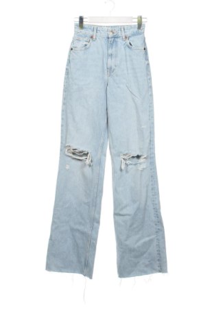 Dámske džínsy  Zara, Veľkosť XXS, Farba Modrá, Cena  15,00 €, #137996689