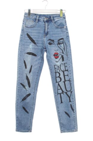 Damskie jeansy Unbranded, Rozmiar XS, Kolor Niebieski, Cena 33,87 zł, #137998644