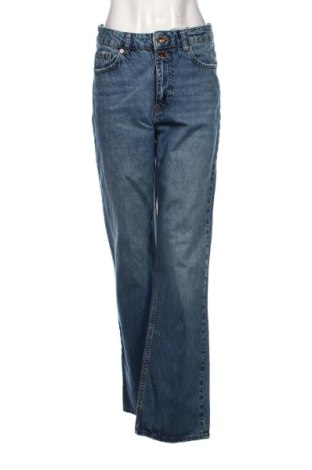 Damskie jeansy Zara, Rozmiar M, Kolor Niebieski, Cena 88,31 zł, #137999726