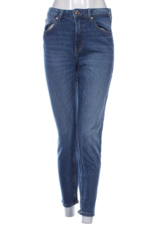 Blugi de femei Bershka, Mărime M, Culoare Albastru, Preț 145,29 Lei, #138002003