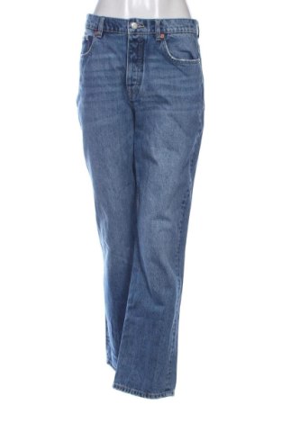 Damskie jeansy Zara, Rozmiar M, Kolor Niebieski, Cena 84,67 zł, #138004097