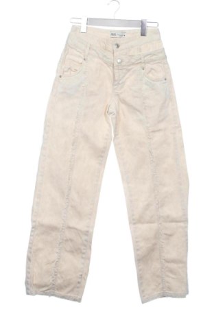 Női farmernadrág Zara, Méret XS, Szín Ekrü
, Ár 5 674 Ft, #138014432