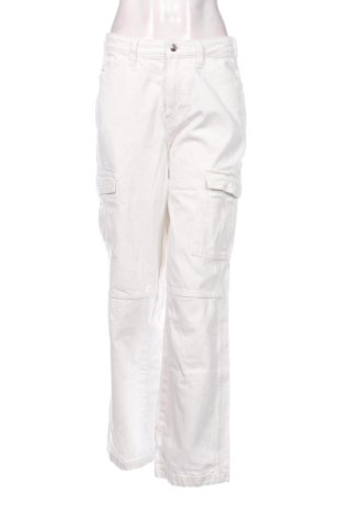Blugi de femei H&M, Mărime M, Culoare Alb, Preț 73,49 Lei, #138014876