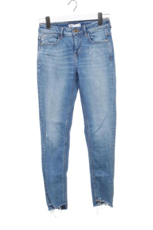 Damskie jeansy Zara, Rozmiar S, Kolor Niebieski, Cena 80,44 zł, #138029028