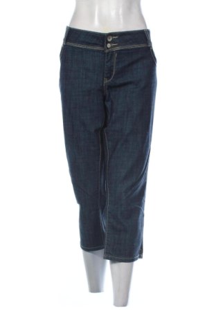 Blugi de femei Okay, Mărime 4XL, Culoare Albastru, Preț 90,23 Lei, #138029961
