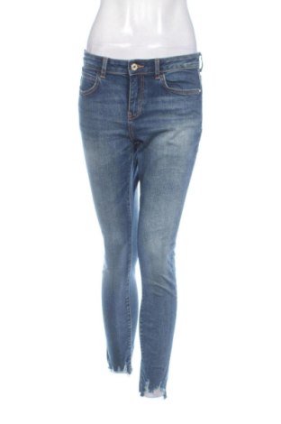Damskie jeansy Zara, Rozmiar L, Kolor Niebieski, Cena 93,14 zł, #138033886