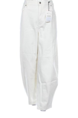 Dámske džínsy  Zara, Veľkosť XXL, Farba Kremová, Cena  37,34 €, #138034312