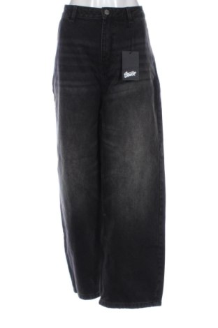 Dámske džínsy  Bershka, Veľkosť XL, Farba Čierna, Cena  21,53 €, #138034373