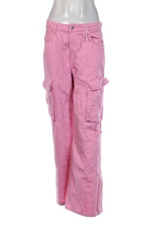 Dámske džínsy  Bershka, Veľkosť L, Farba Ružová, Cena  18,00 €, #138034436
