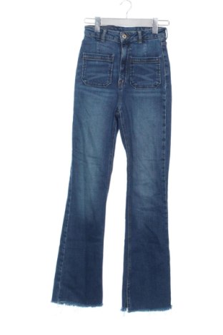 Дамски дънки Zara, Размер XS, Цвят Син, Цена 14,00 €, #137981918