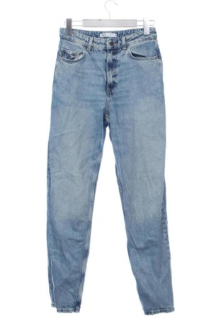 Blugi de femei Zara, Mărime XS, Culoare Albastru, Preț 73,49 Lei, #137982935