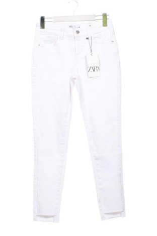 Damskie jeansy Zara, Rozmiar M, Kolor Biały, Cena 158,08 zł, #137992844
