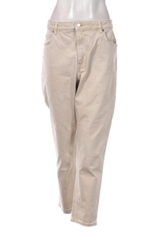 Damskie jeansy H&M, Rozmiar XL, Kolor Beżowy, Cena 67,74 zł, #137994360