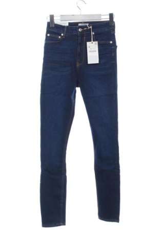 Dámske džínsy  Zara, Veľkosť XS, Farba Modrá, Cena  37,40 €, #137998548