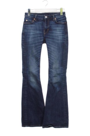 Blugi de femei Weekday, Mărime XS, Culoare Albastru, Preț 83,99 Lei, #138008844