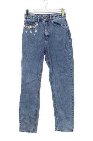 Damskie jeansy SHEIN, Rozmiar XS, Kolor Niebieski, Cena 41,00 zł, #138031673
