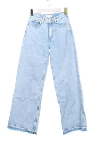 Damskie jeansy H&M, Rozmiar XS, Kolor Niebieski, Cena 56,00 zł, #138032235