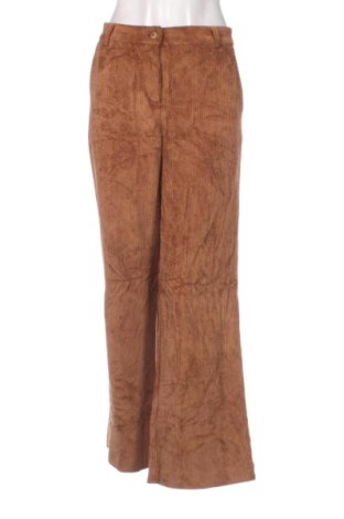 Pantaloni de velvet de femei Unbranded, Mărime M, Culoare Maro, Preț 128,99 Lei, #138002285