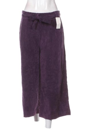 Pantaloni de velvet de femei Unbranded, Mărime M, Culoare Mov, Preț 128,99 Lei, #138005424