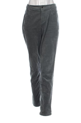 Pantaloni de velvet de femei S.Oliver, Mărime L, Culoare Gri, Preț 64,99 Lei, #138012583