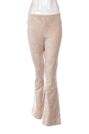 Pantaloni de velvet de femei Calzedonia, Mărime M, Culoare Bej, Preț 302,99 Lei, #138051320