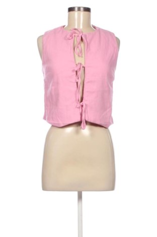 Vestă de femei Sinsay, Mărime XS, Culoare Roz, Preț 89,23 Lei, #138007826