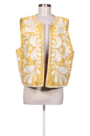 Дамски елек Zara, Размер L, Цвят Жълт, Цена 23,00 €, #138018342