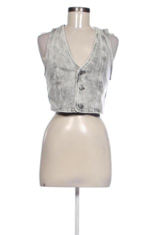Vestă de femei Pull&Bear, Mărime M, Culoare Gri, Preț 95,47 Lei, #138025056