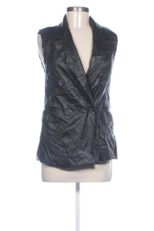 Дамски елек Pull&Bear, Размер XS, Цвят Черен, Цена 32,21 €, #138005364