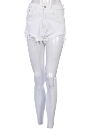 Damskie szorty Zara, Rozmiar M, Kolor Biały, Cena 33,87 zł, #137989612