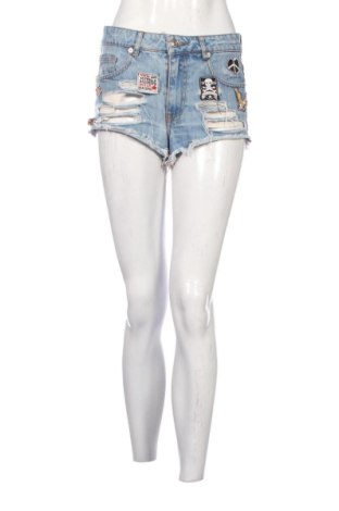 Pantaloni scurți de femei Bik Bok, Mărime S, Culoare Albastru, Preț 52,49 Lei, #138016543