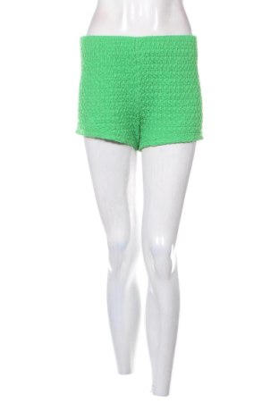 Дамски къс панталон Zara, Размер L, Цвят Зелен, Цена 19,00 €, #138018292