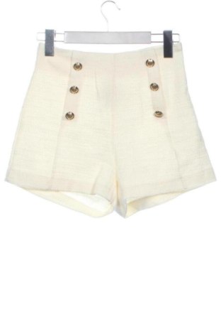 Damskie szorty Stradivarius, Rozmiar XS, Kolor ecru, Cena 33,87 zł, #138040844