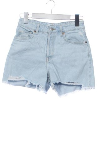Pantaloni scurți de femei H&M, Mărime XS, Culoare Albastru, Preț 56,69 Lei, #137981679